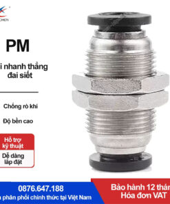 PM4 Nối nhanh thẳng có đai siết Xingchen (PM4 Màu đen)