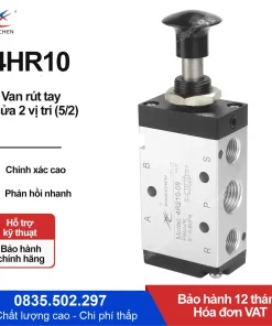 4R110-06 Van kéo (rút) tay khí nén Xingchen (4L110, 5 cửa 2 vị trí - 5/2)