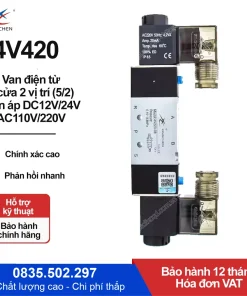4V420-10 Van điện từ khí nén Xingchen (4V420-10 Năm cửa hai vị trí - 5/2)