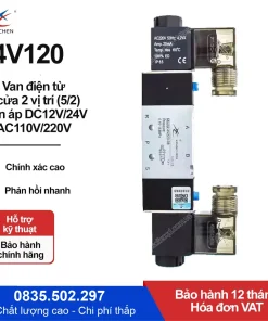 4V120-06 Van điện từ khí nén Xingchen (4V120-06 Năm cửa hai vị trí - 5/2)