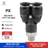 PX06-04 Nối nhanh chữ Y ren ngoài Xingchen (PX06-04 Màu đen)