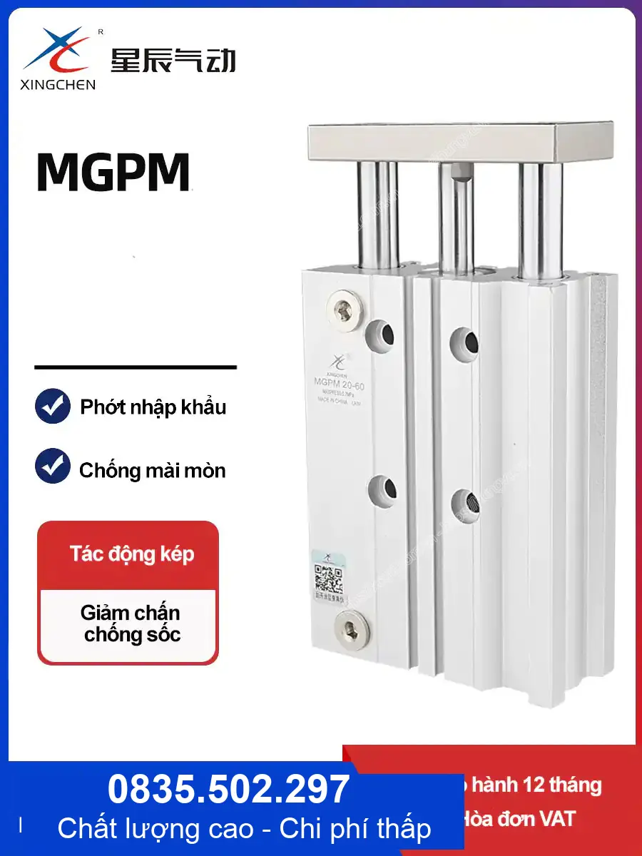 MGPL32-100 Xi lanh dẫn hướng 3 ty Xingchen (MGPL32-100)
